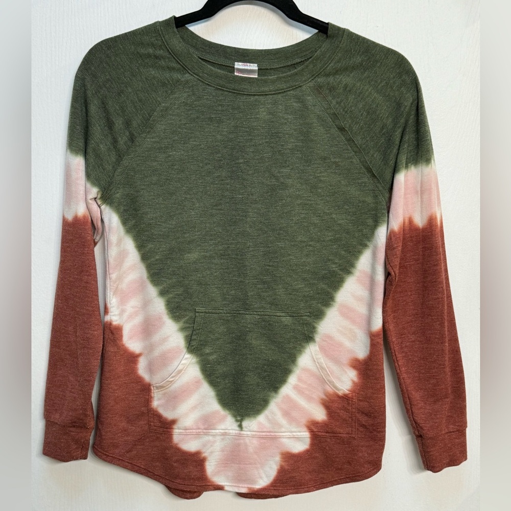 No Boundaries, Women’s, Juniors, Long Sleeve, Red, Pink, Green, Size XS